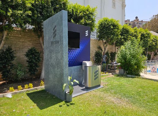 Brands Marketing Ericsson Booth at 5G Summit Cairo